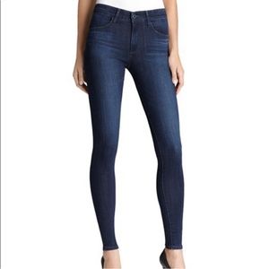 AG 29 Farrah High-Rise Skinny Dark Wash Jeans
